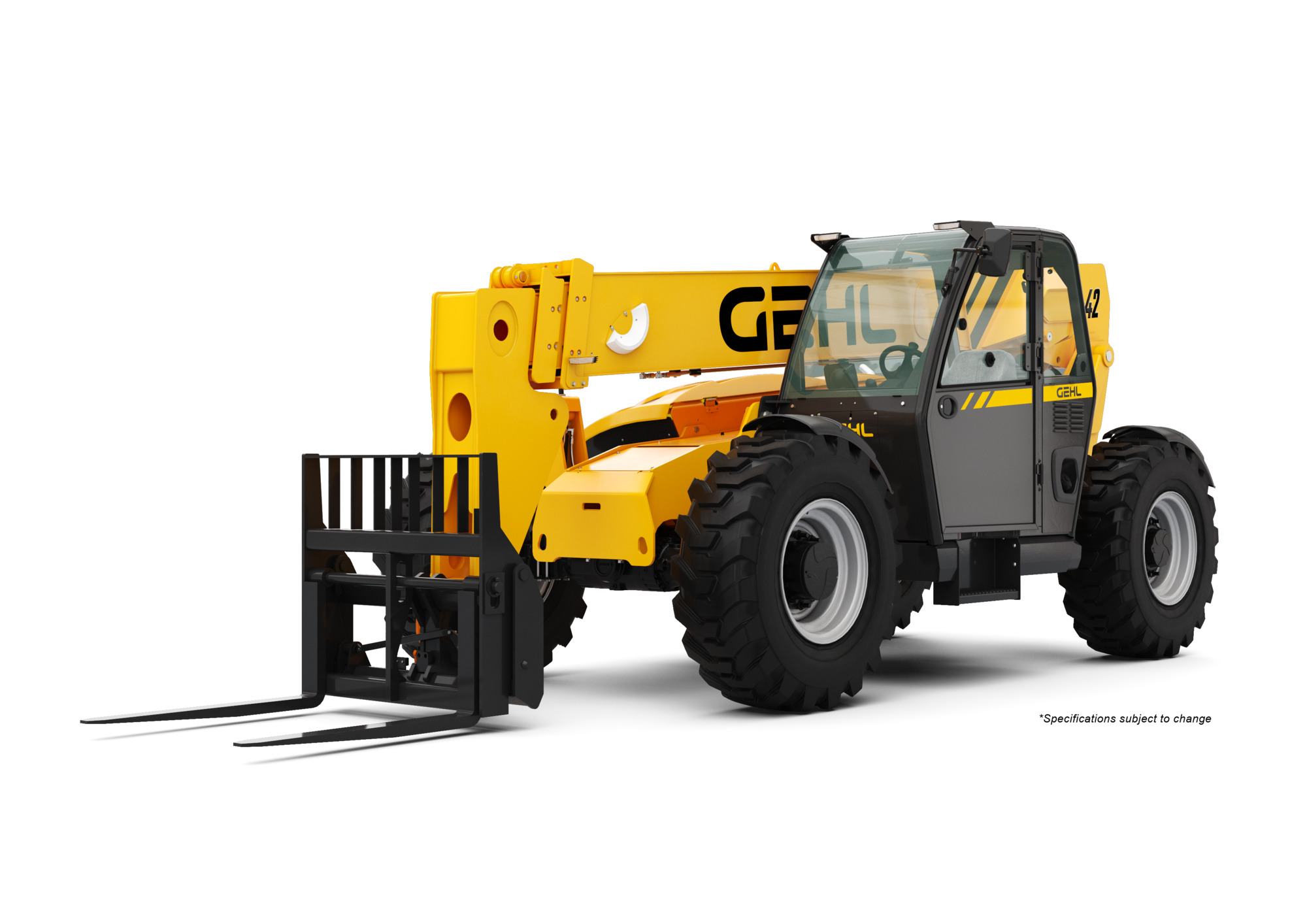 GEHL TH8-42 Telehandler - 8,000 lb Lift & 42′ Reach - Runge Equipment